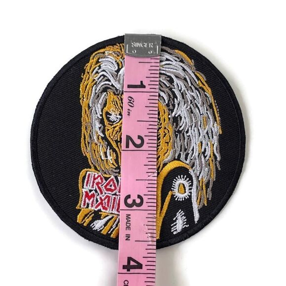 Iron Maiden Classic Eddie Head Embroidered Patch - Picture 2 of 3